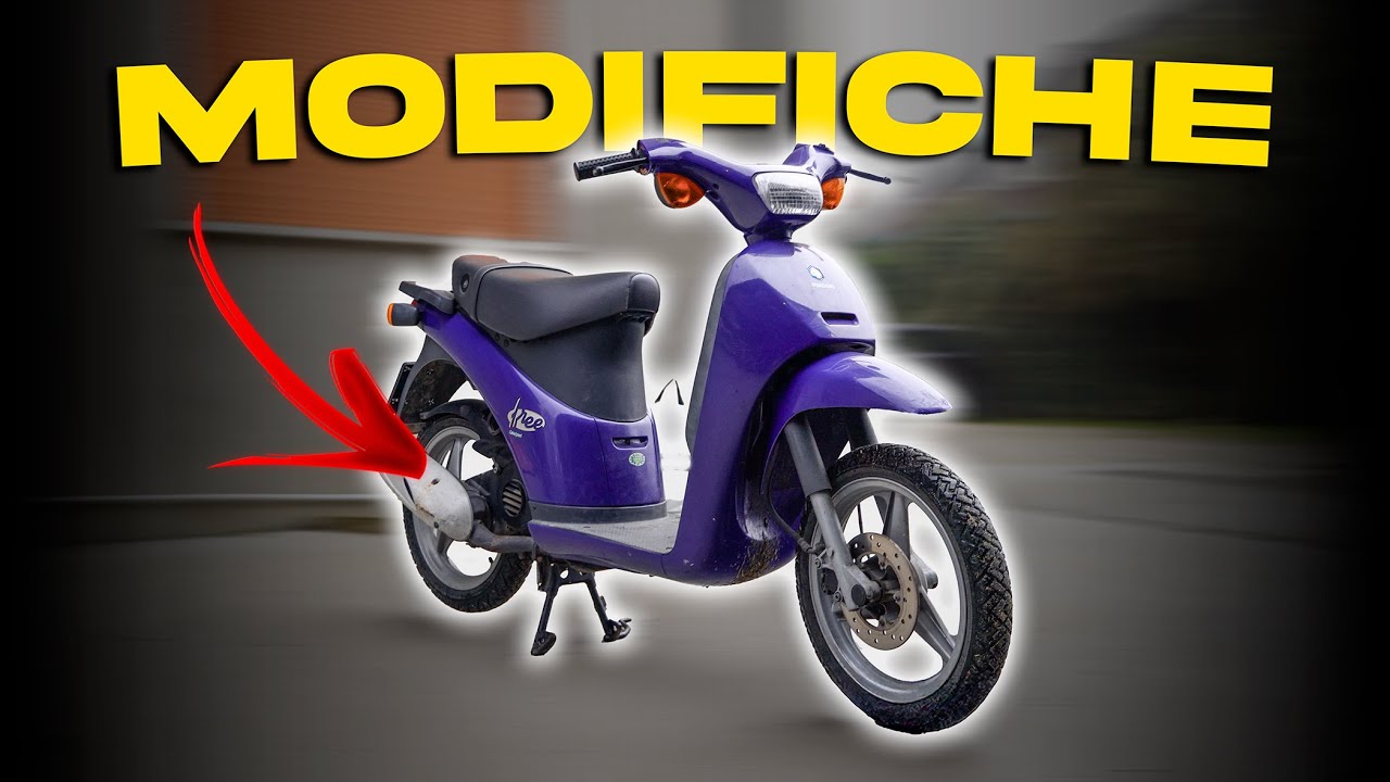MODIFICO IL PIAGGIO FREE DI MIA NONNA👵🏼😍