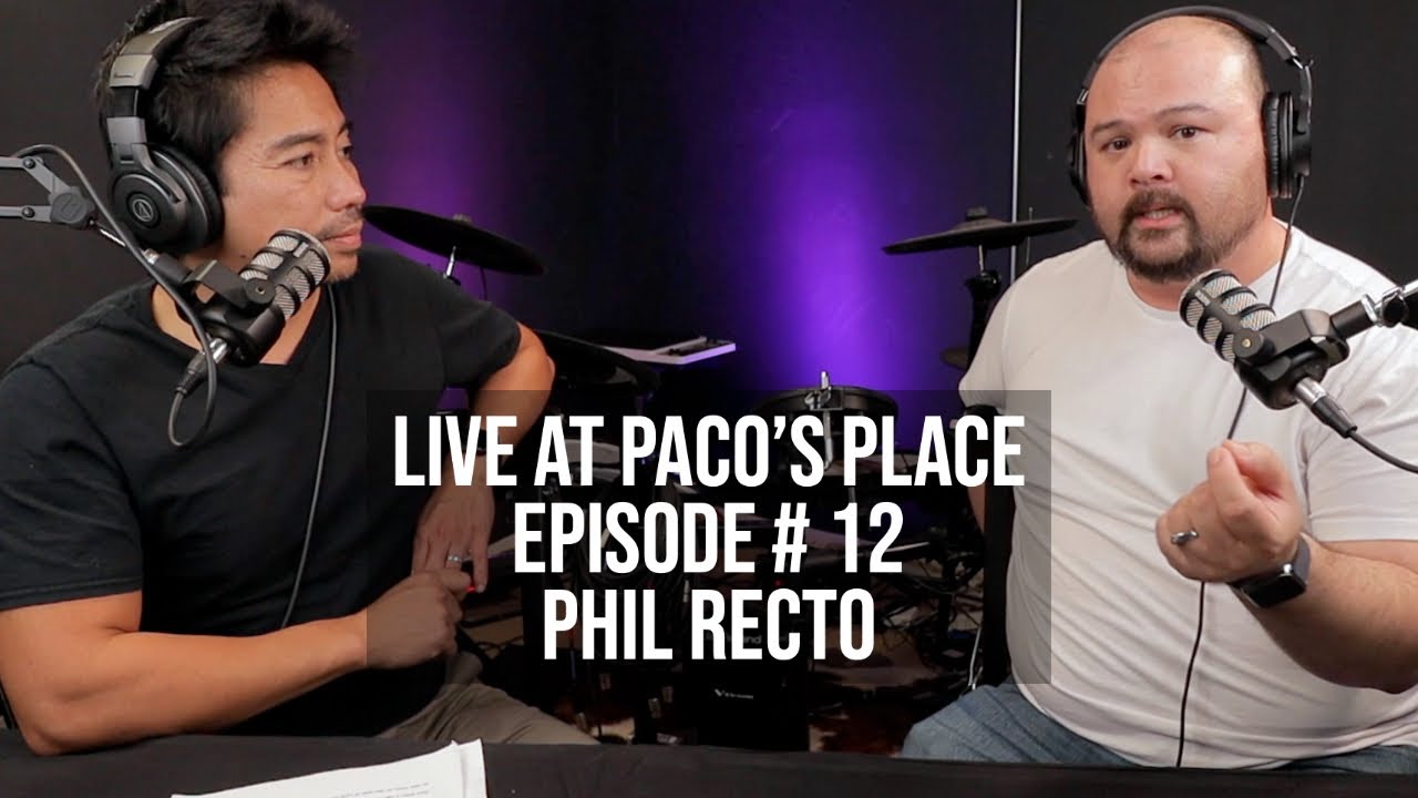Phil Recto EPISODE # 12 The Paco Arespacochaga Podcast
