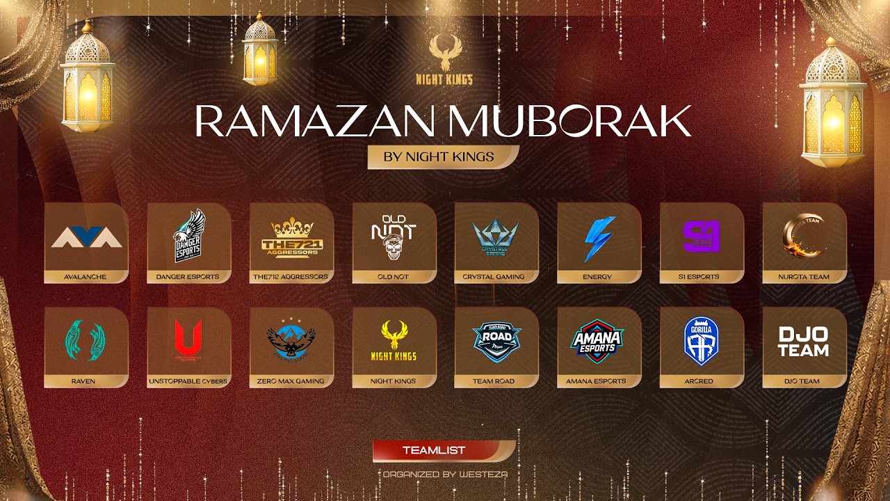 RAMAZAN MUBORAK – BY NIGHT KINGS DAY 2/2 (UZ)  | APALON | PUBG MOBILE