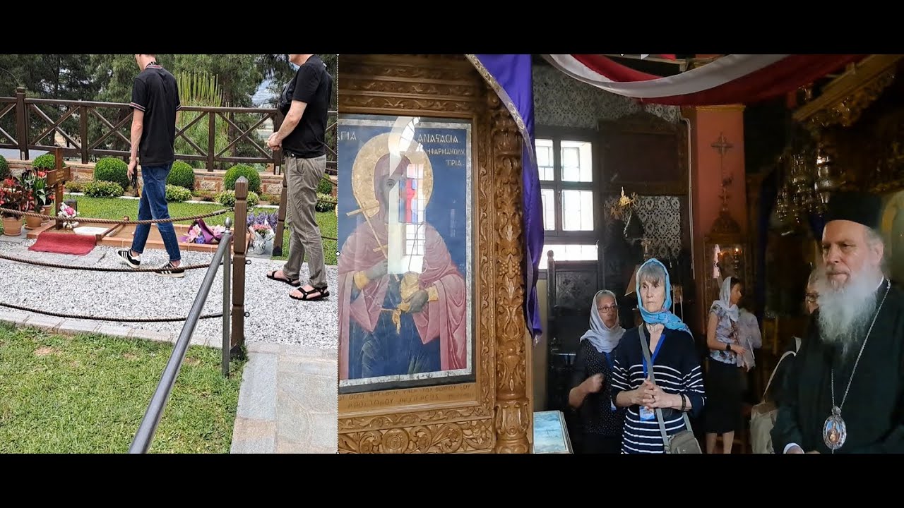La mormantul Sfantului Paisie Aghioritul si la Manastirea Sfantei Anastasia, un loc absolut minunat