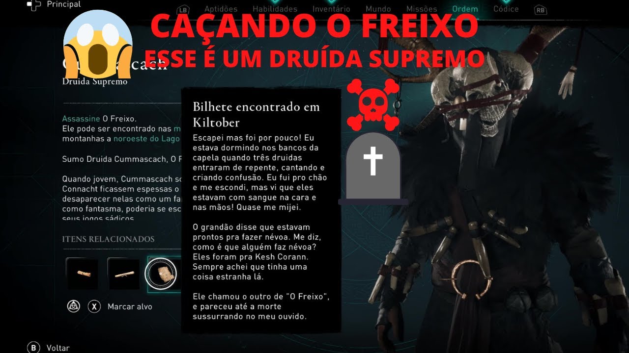 [O FREIXO SEGUNDO DANU] - ASSASSIN'S CREED VALHALLA - DLC IRLANDA
