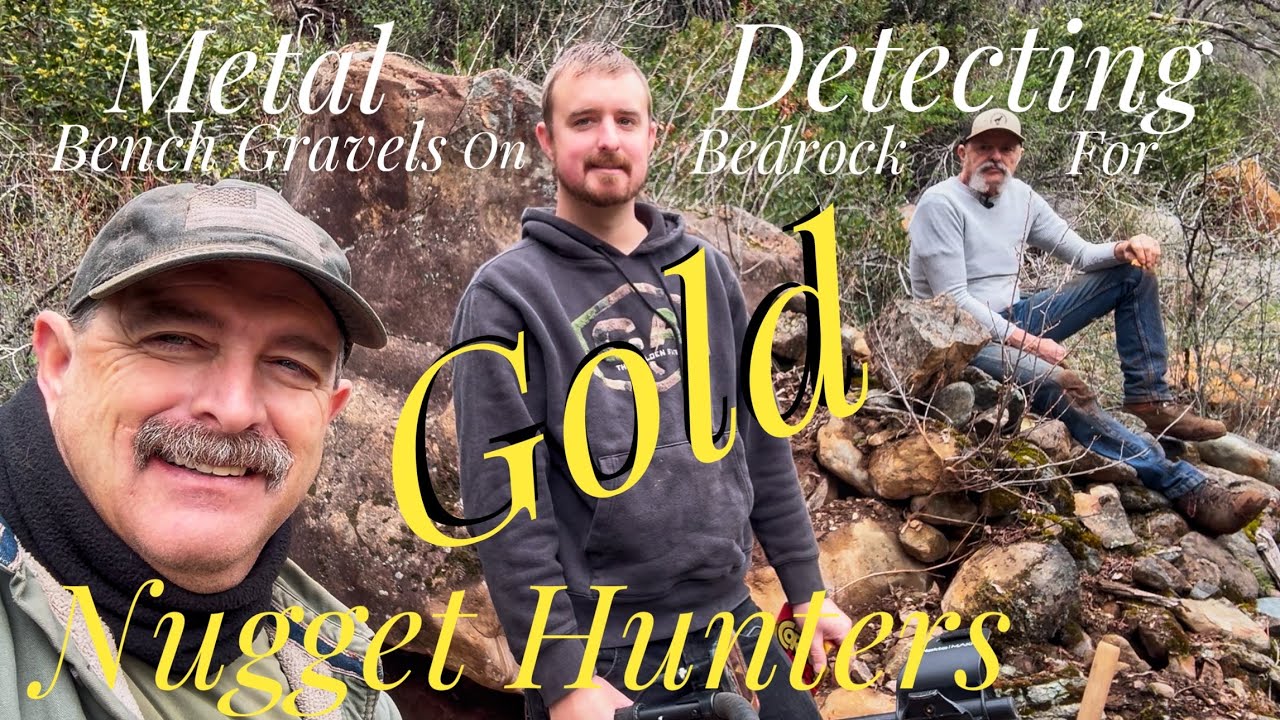 Металлоискатели Nugget Hunters: гравийные насыпи на коренной породе в поисках золота