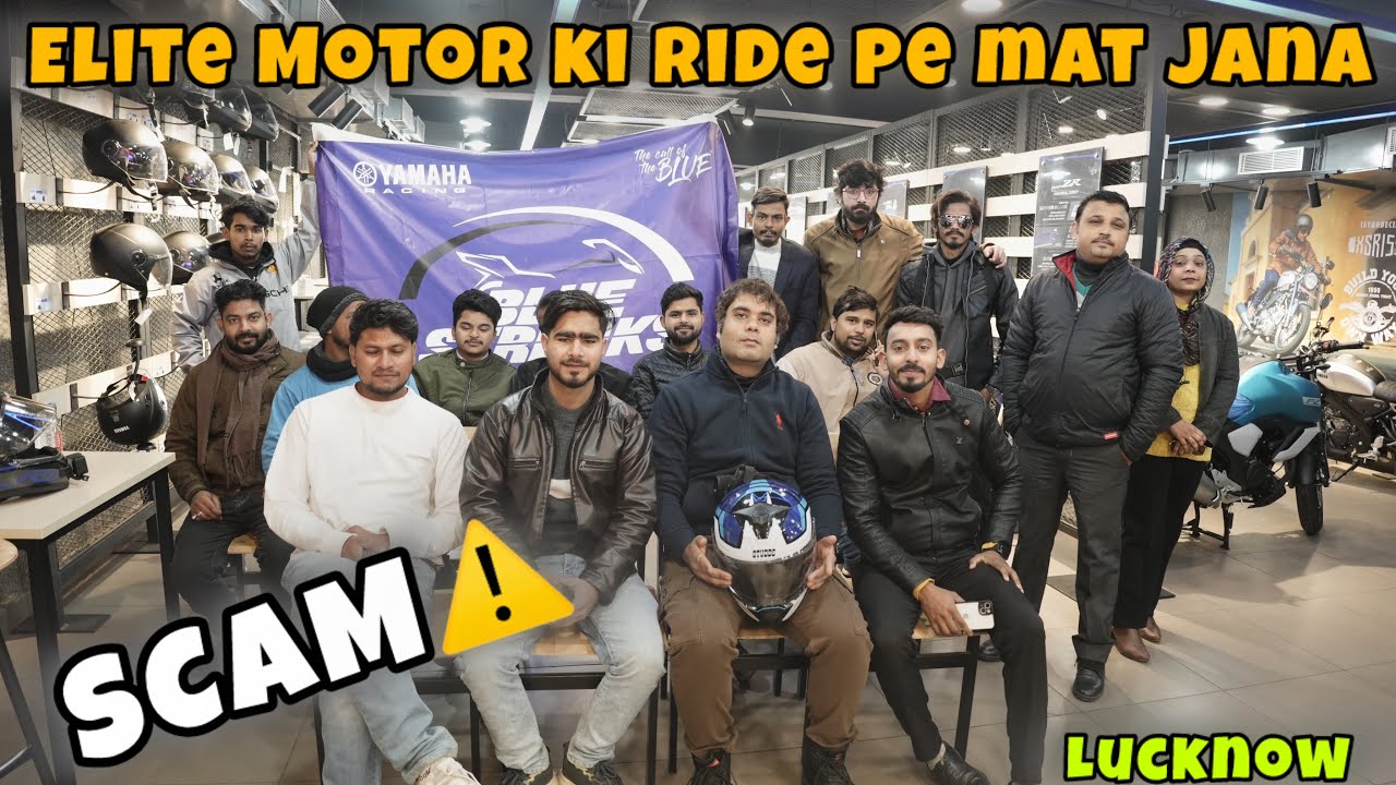 Lucknow Elite motor Yamaha Ride kabi mat jana😤 
