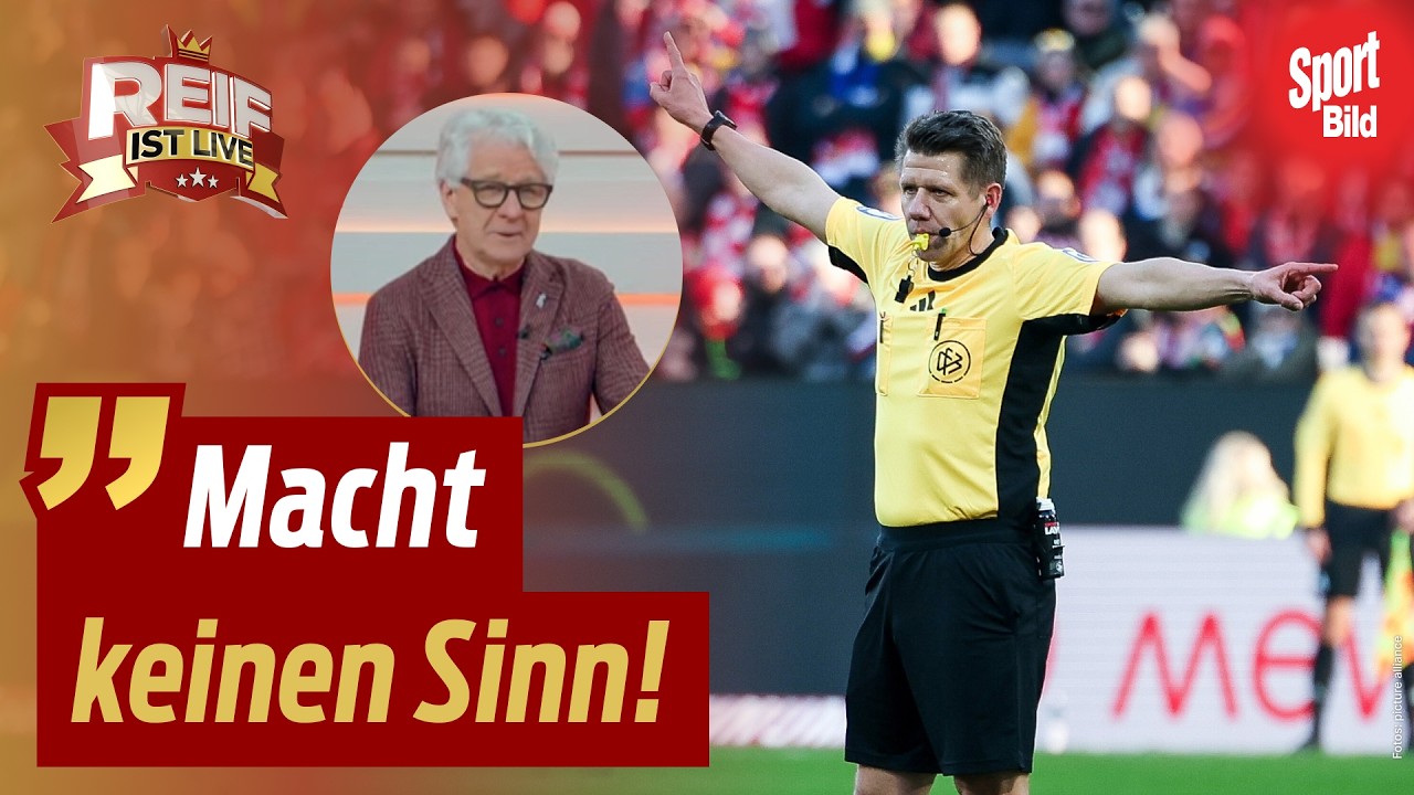 Immer wieder Schiri-Zoff! Augsburg-Frust nach Elfmeter-Chaos! | Reif ist Live