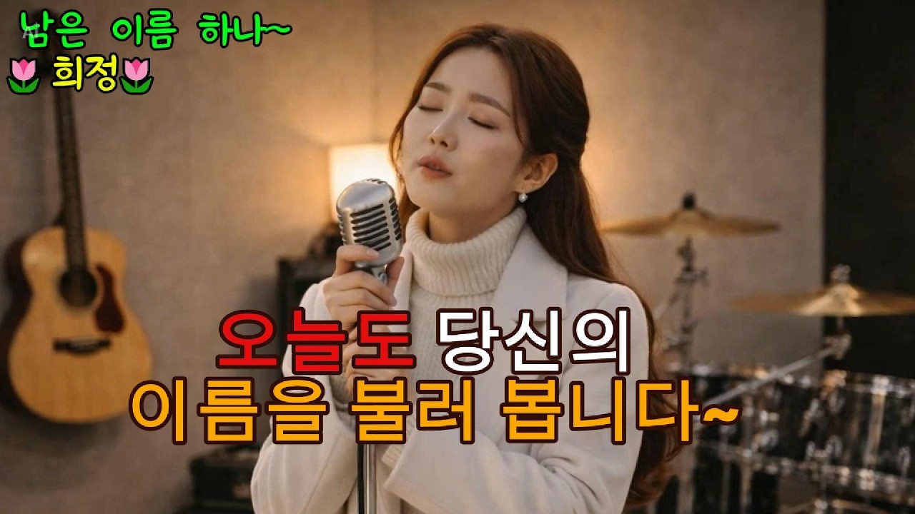 남은 이름  하나 ~ @오늘 하루도 고생들 하셨어요 ~ 음악으로 치유 되는 하루 되세요 ~