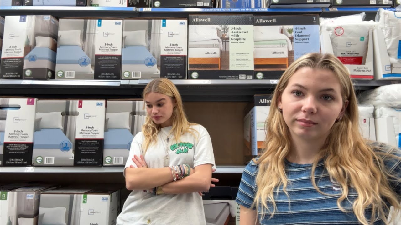 We took on Walmart for bedroom shopping 