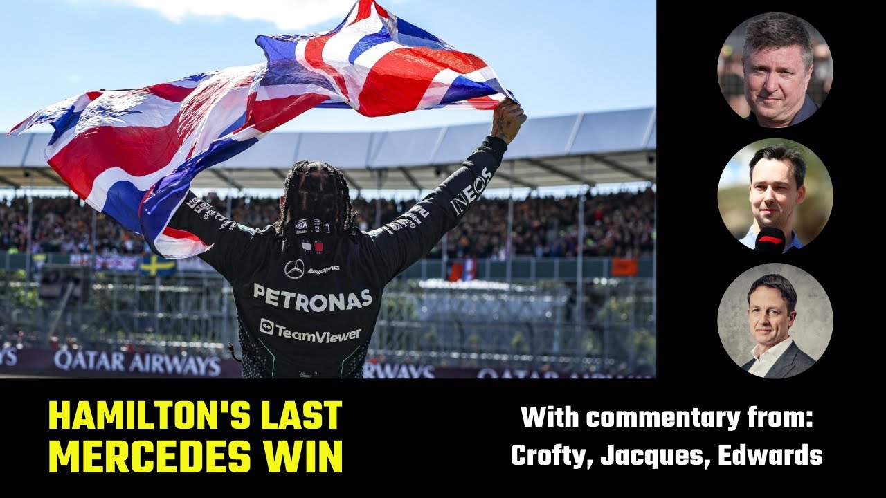 Lewis Hamilton's last Mercedes win – Last Lap Commentary Comparison 🏁