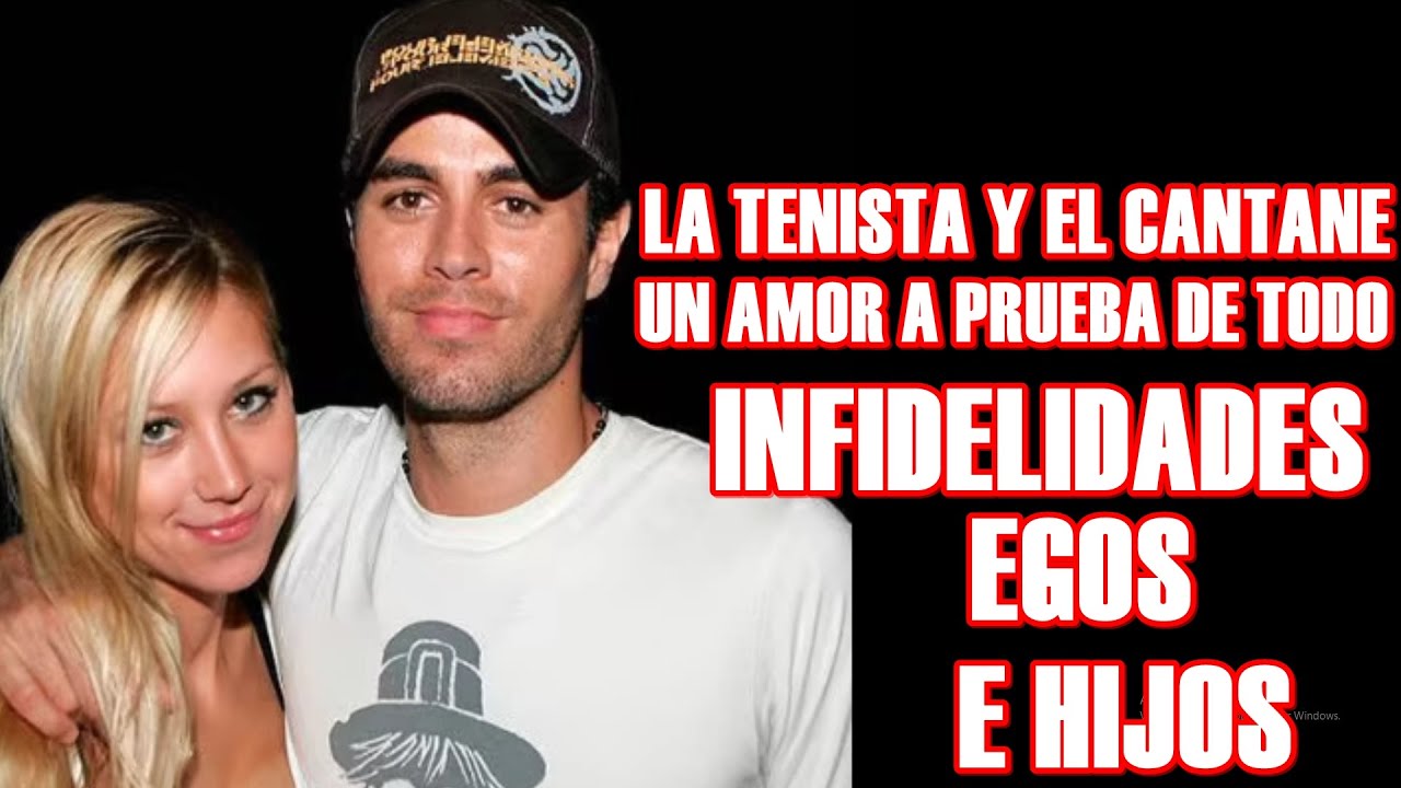 LA VIDA  DE ENRIQUE  IGLECIAS  Y ANNA KOURTNICOVA 3 HIJOS  Y UN HERMETISMO TOTAL