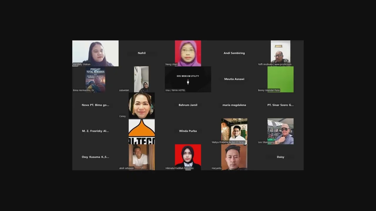 Webinar Pengupahan Penetapan UMP UMK dan UMSK Bersama HR Community Medan dan Dr. Bima HRMastho: 