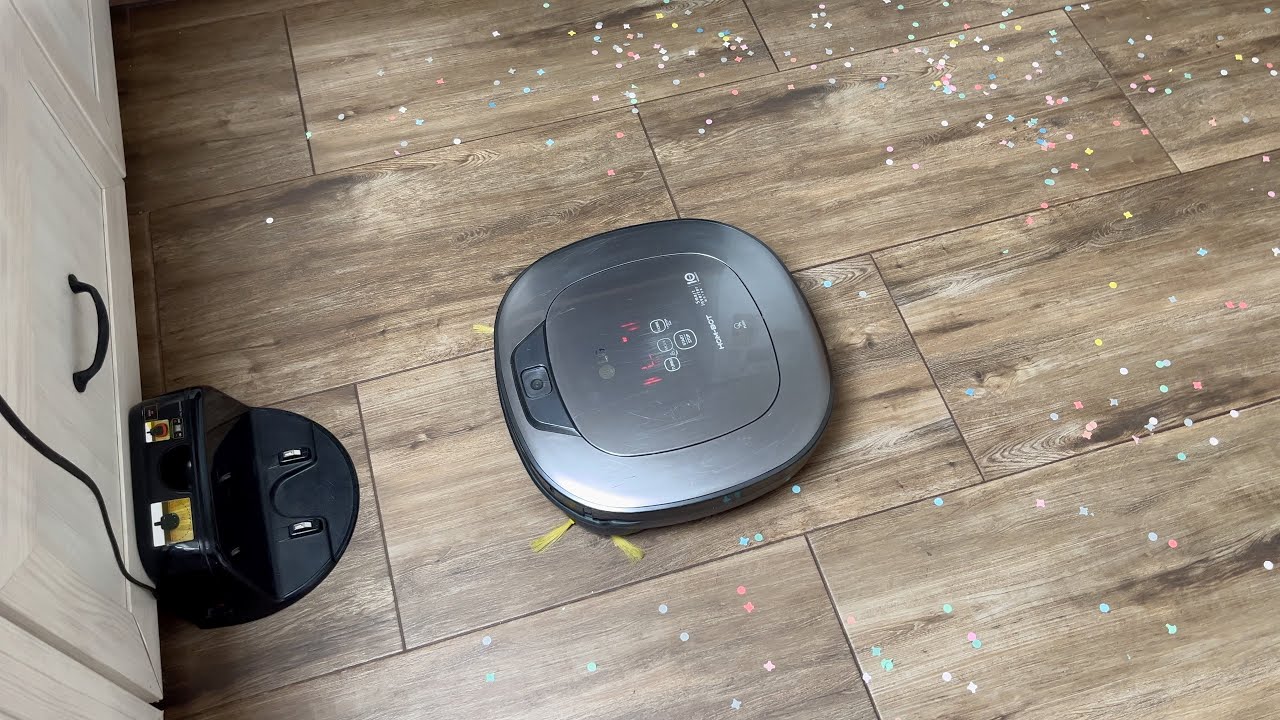 LG Hom-Bot Turbo Confetti Test (Turbo Mode)