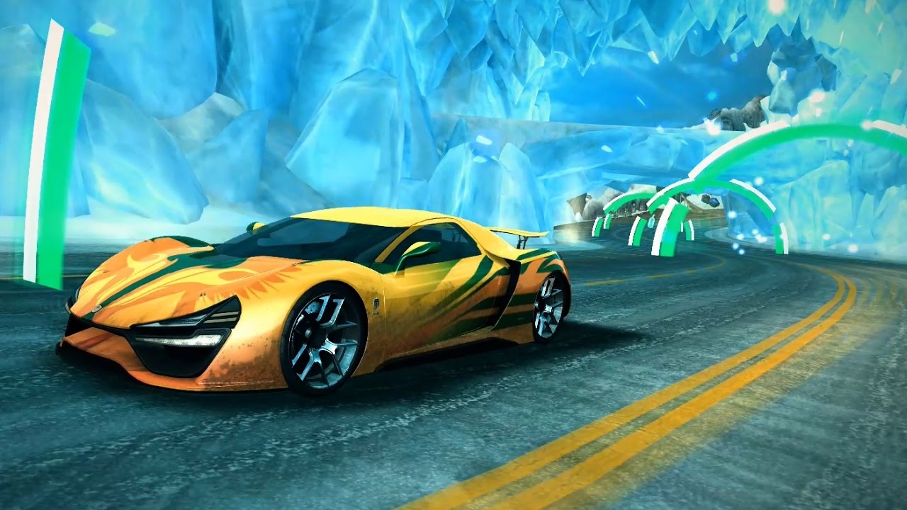 Asphalt 8 Gate Drift Ice Cave Trion Nemesis 100000 Points