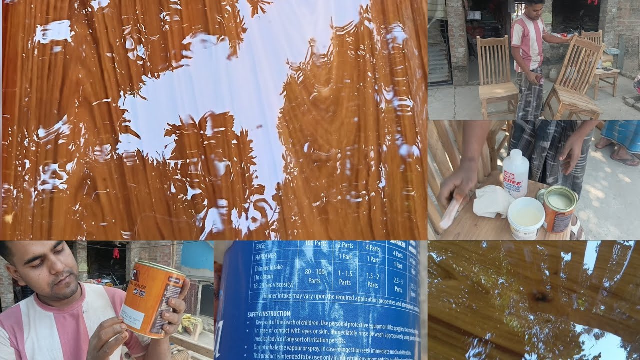 এত সুন্দর কাঁচের মত পালিশ ভিডিওটি দেখুন। How to pu polish in chiyar || Wood polish in bangla || 2025