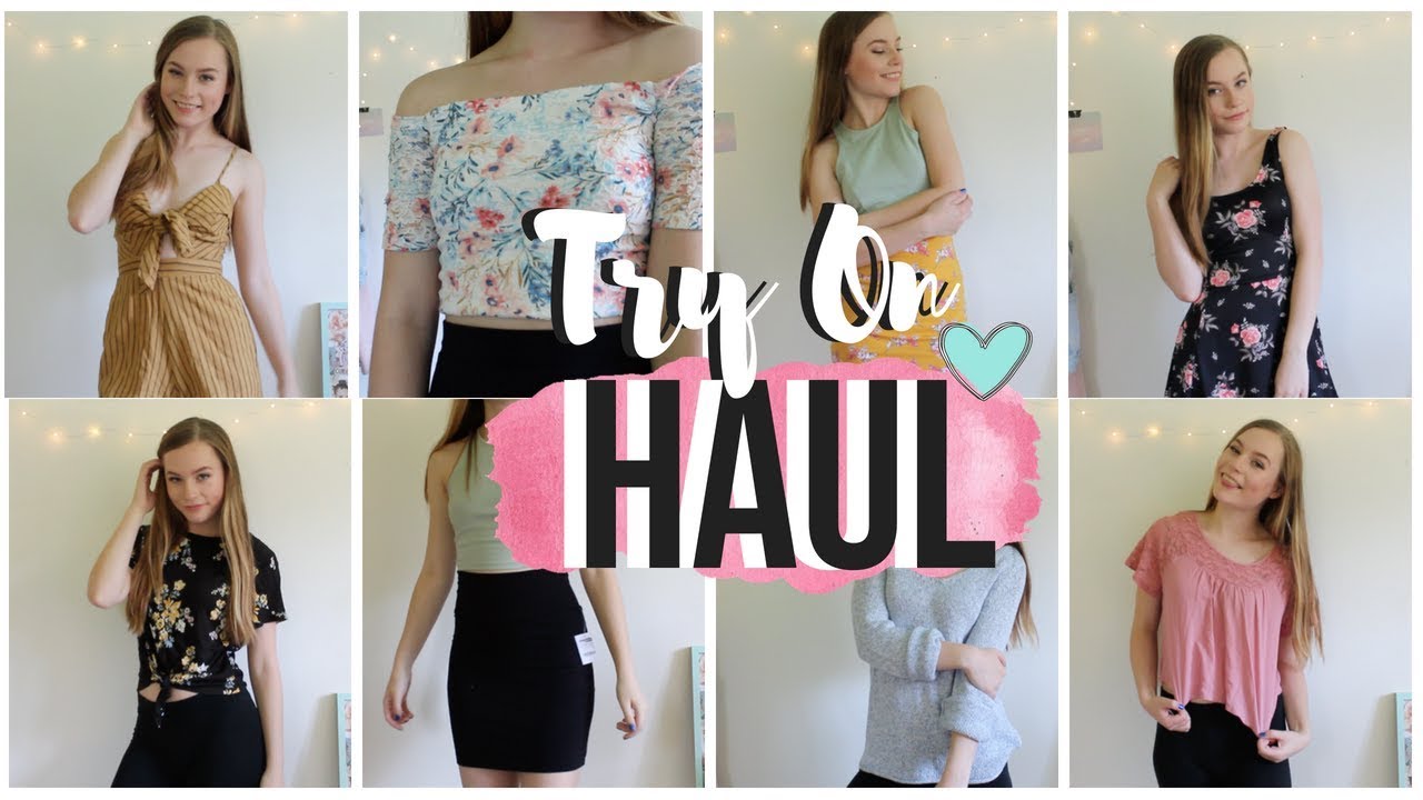 &hearts;︎ AFFORDABLE TRY ON CLOTHING HAUL 2018 &hearts;︎
