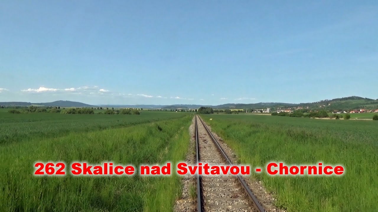 Trať 262 Skalice nad Svitavou - Chornice