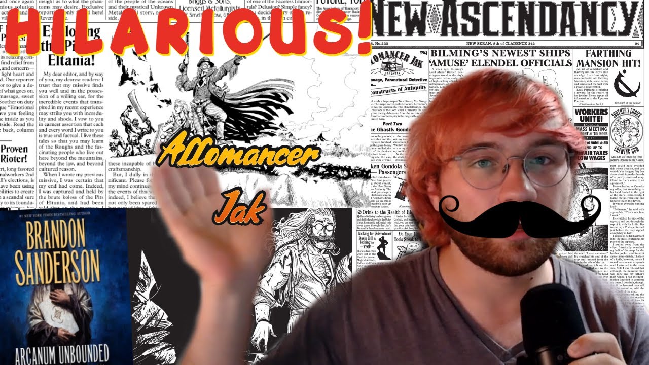 Brandon Sanderson's Funniest Story- Allomancer Jak