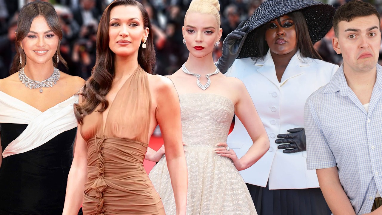 CANNES FILM FESTIVAL FASHION ROAST 2024 PART 1 (it was fine)