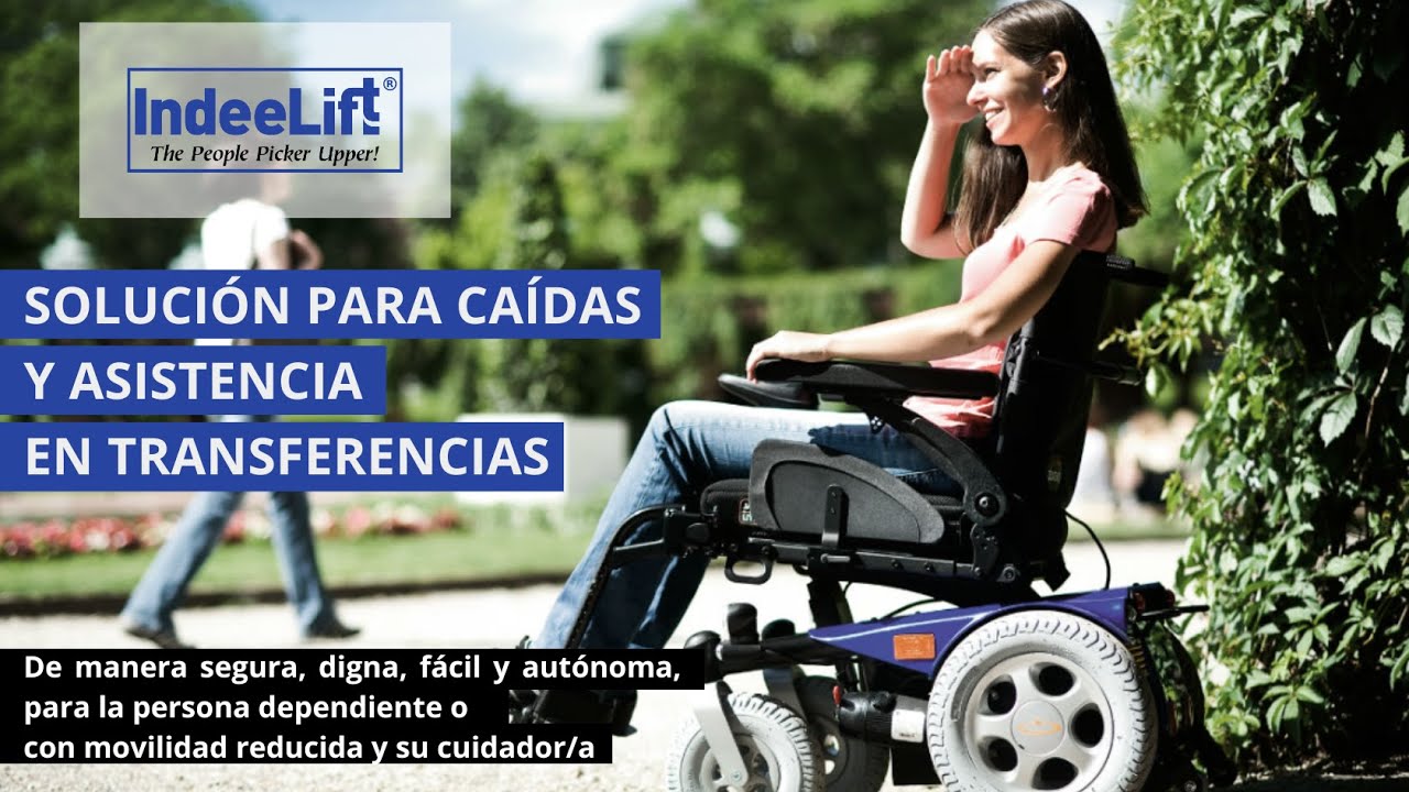 IndeeLift Solución para caídas y asistencia transferencias