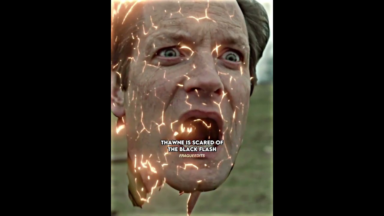 Thawne is scared of the Black Flash #shorts