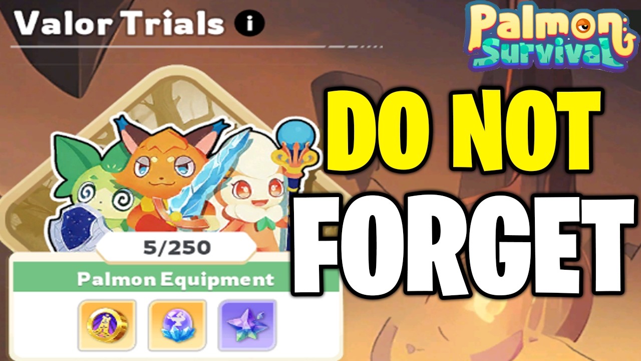 Подробное описание события VALOR Trials! Всё, что вам нужно знать | Palmon: Survival