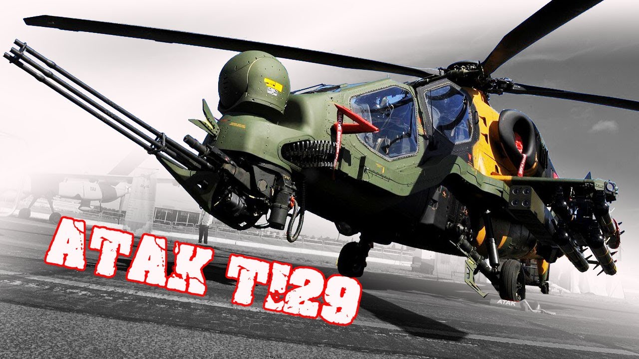 T129 ATAK - Turkish version of the A129 Mangusta Attack Helicopter
