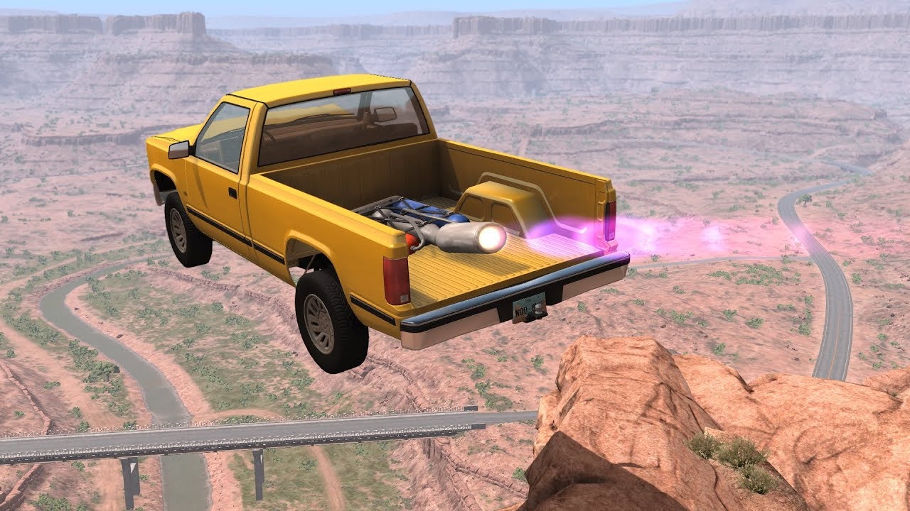 JATO Rocket Booster Testing | BeamNG.drive
