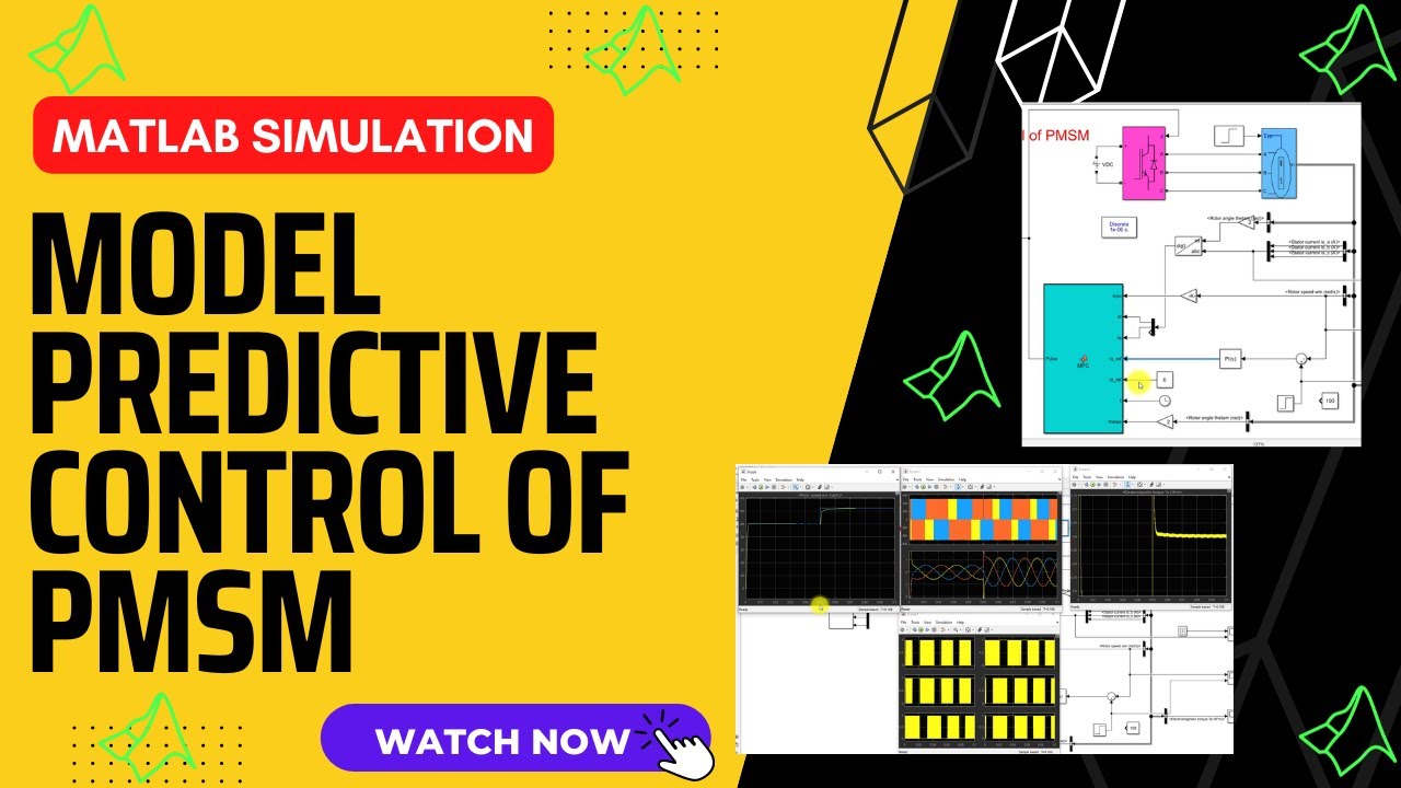 Model Predictive Control (MPC) of PMSM using MATLAB/Simulink | High-Performance Motor Drive