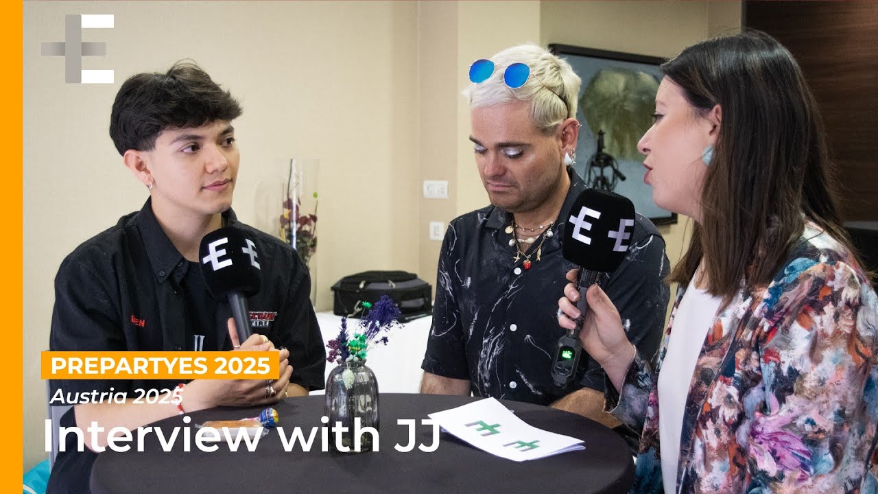 🎤 JJ (Austria) Talks “Wasted Love,” Staging Secrets & Eurovision Dreams | Eurovision 2025 Interview