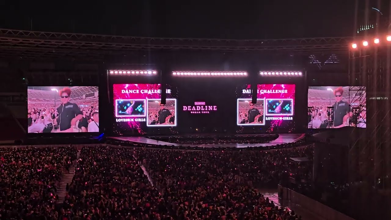 BLACKPINK Dance Challenge (Deadline World Tour Jakarta 1 November 2025)