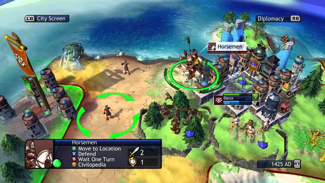 Let's Play Sid Meier's Civilization Revolution Indian Culture Victory (2-2)