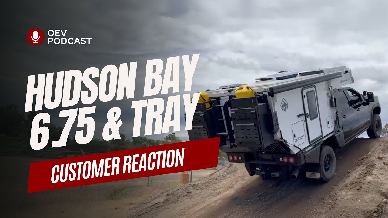 Exploring North America in an OEV Hudson Bay Flatbed Camper with Tonya!