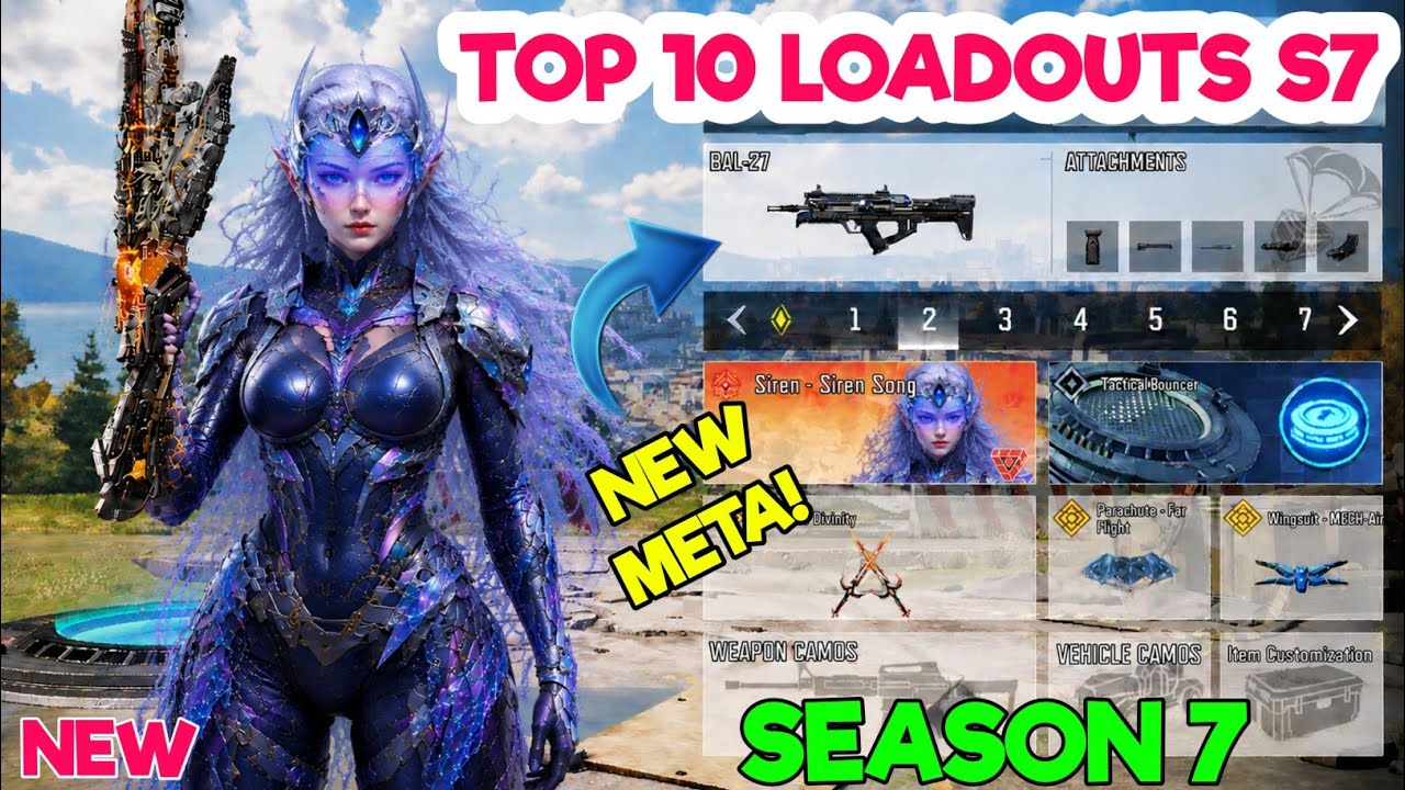 ТОП-10 СБОРОК в 7 СЕЗОНЕ Cod Mobile | codm br лучшие оружейники | codm br лучшее оружие | codm br...