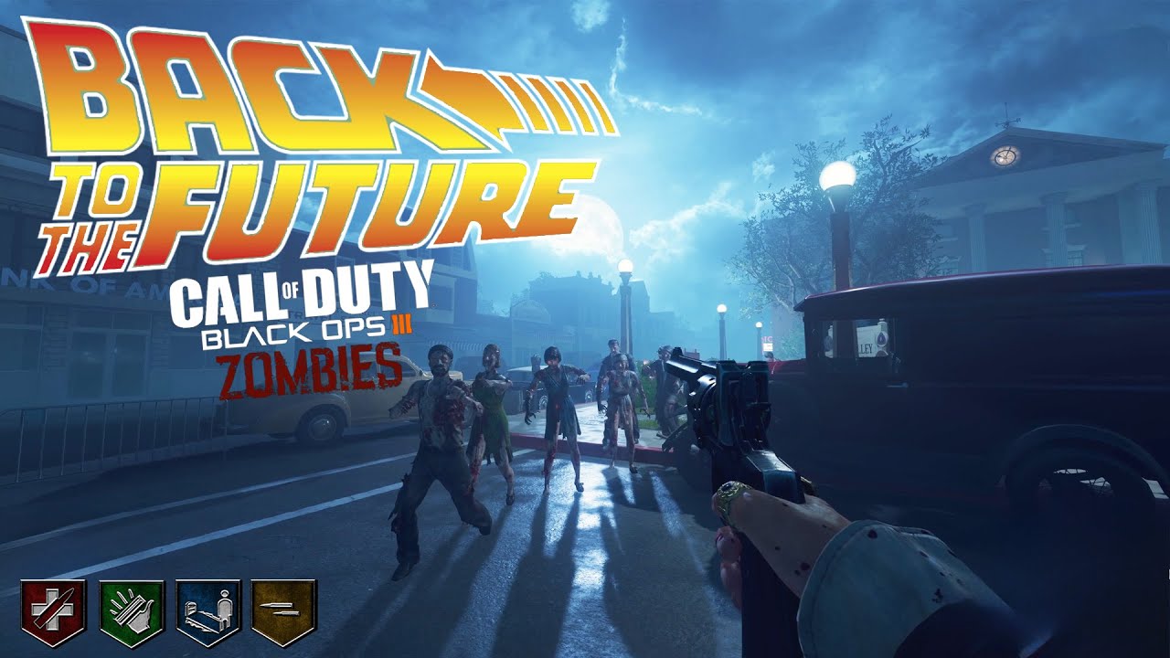 BACK TO THE FUTURE CUSTOM ZOMBIES MAP! - (Black ops 3)