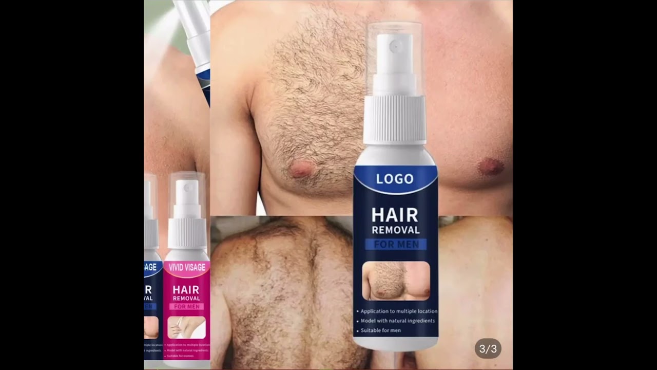 VIVID VISAGE HAIR REMOVAL SPRAY PAINLESS HAIR REMOVAL SPRAY FOR MEN AND WOMEN