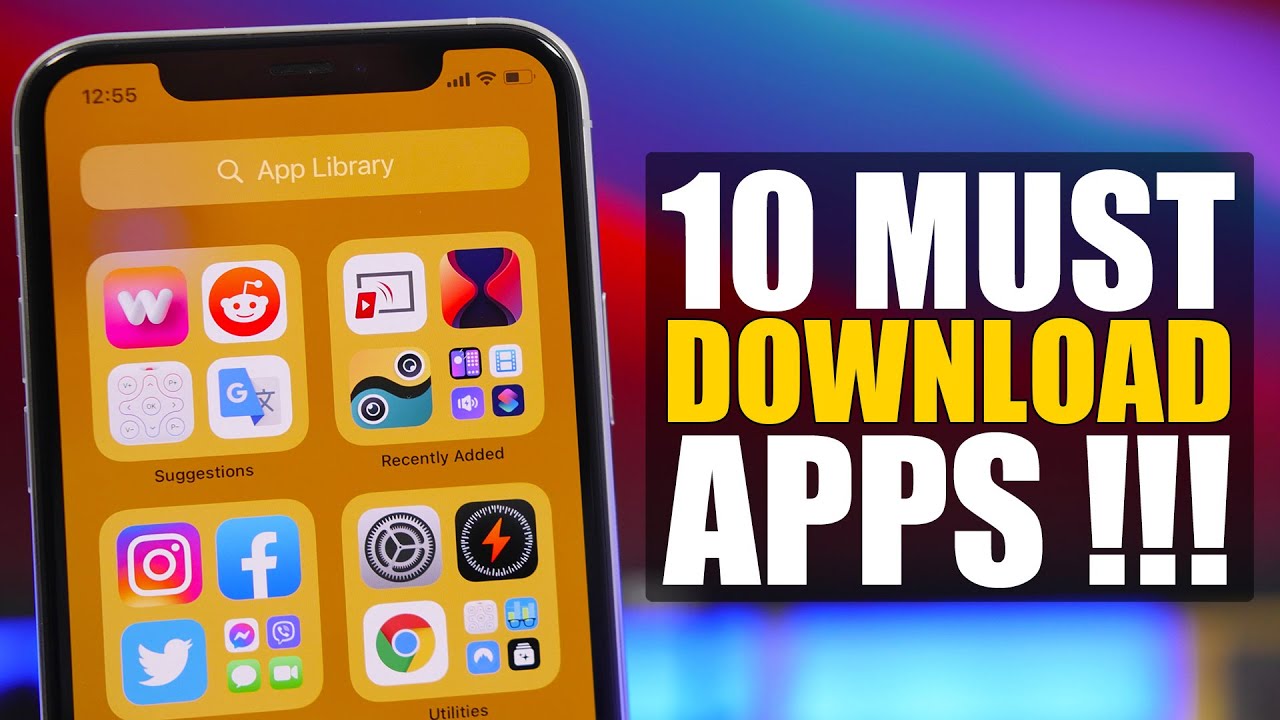 10 MUST Download iPhone Apps - 2020 !