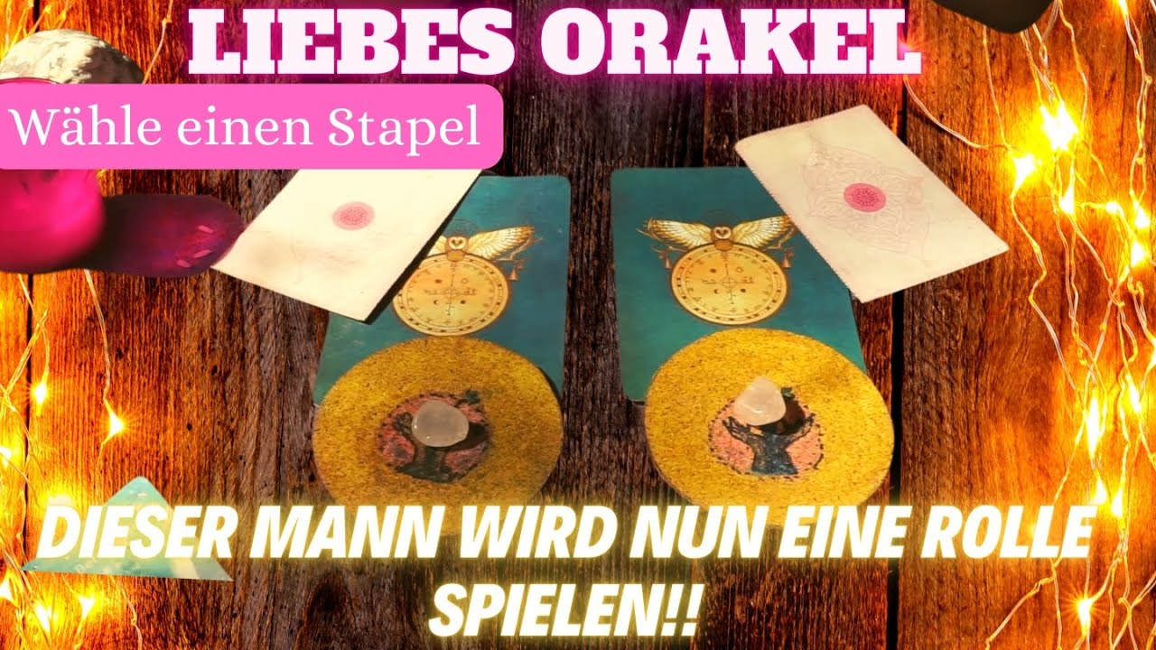 SINGLE ORAKEL - Dieser Mann kommt jetzt - ist er der Richtige??