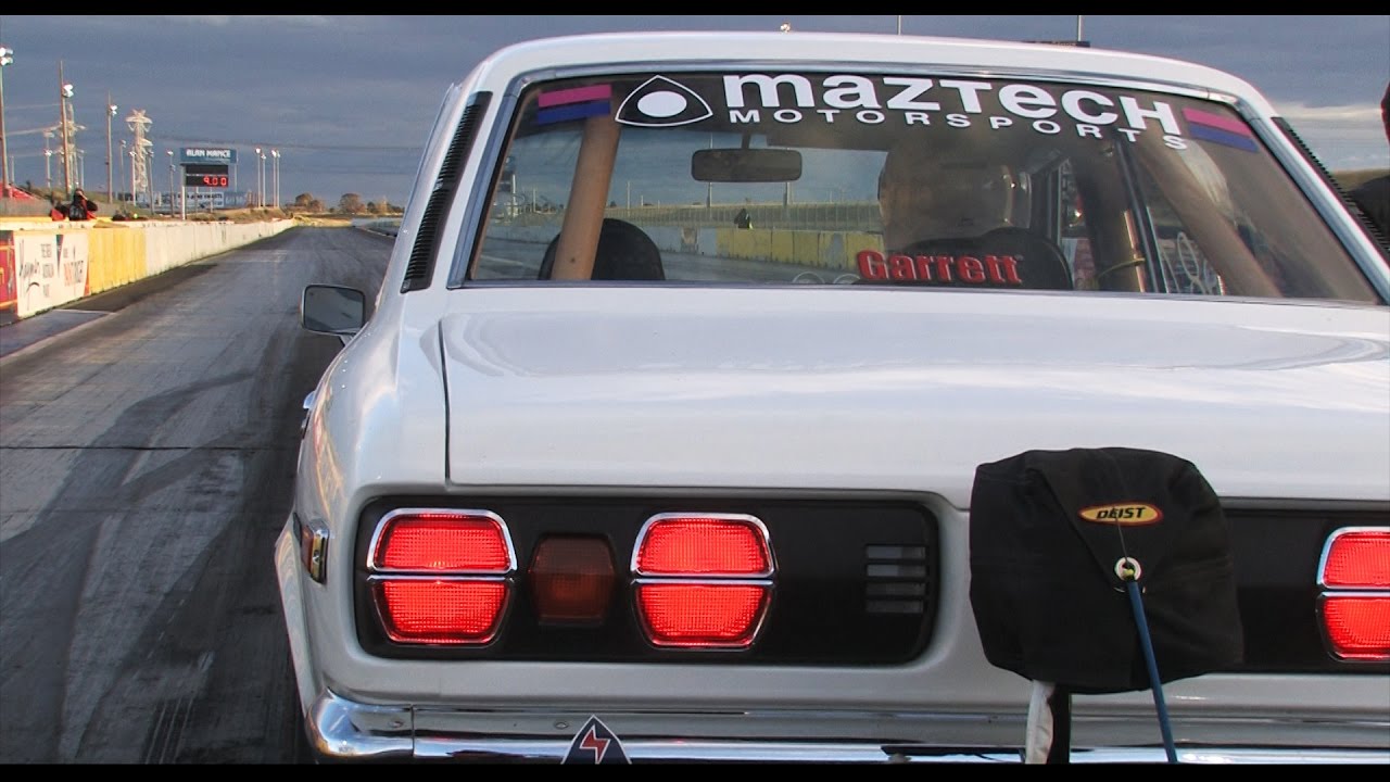 Mazda RX-3 rotary turbo street car
