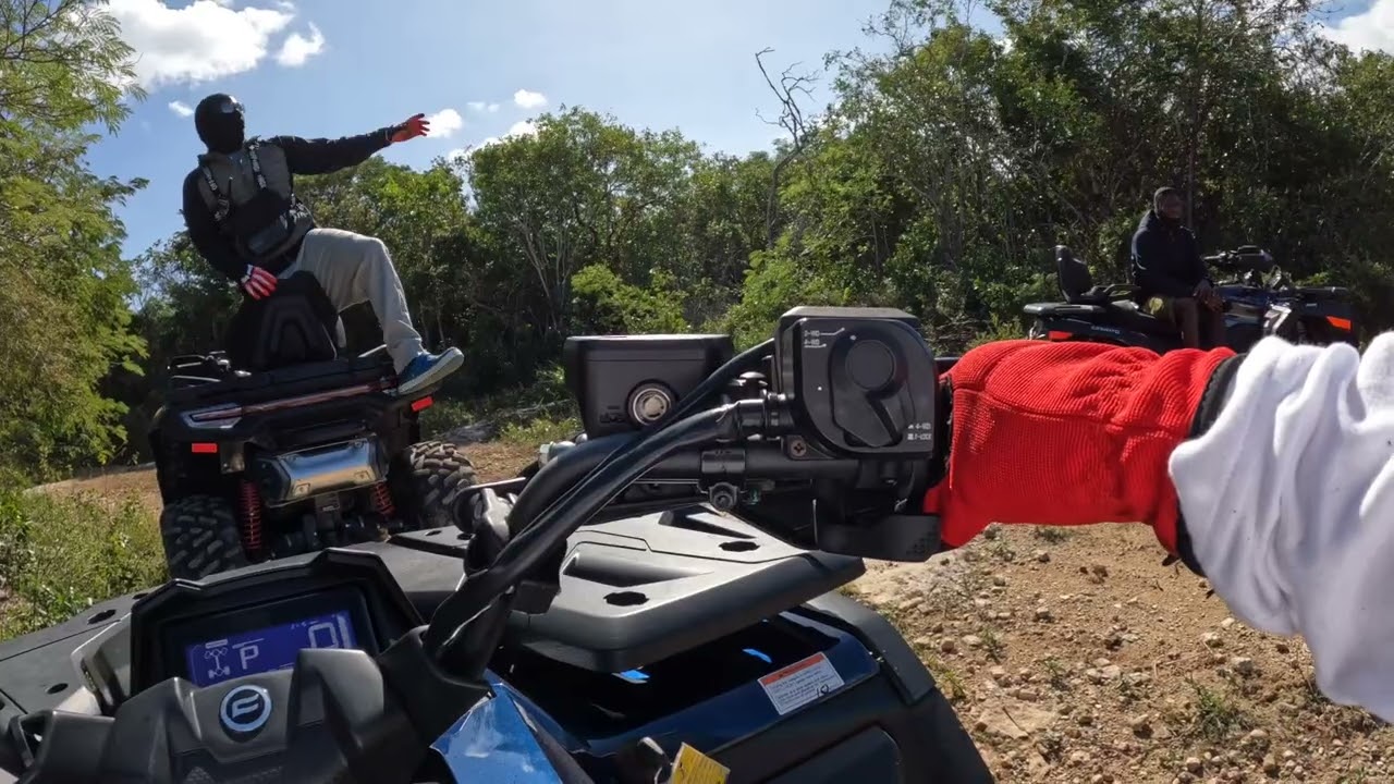 Thrilling ATV Adventure at Disney’s Lookout Cay | South Eleuthera Beach Ride 🌴🏍️