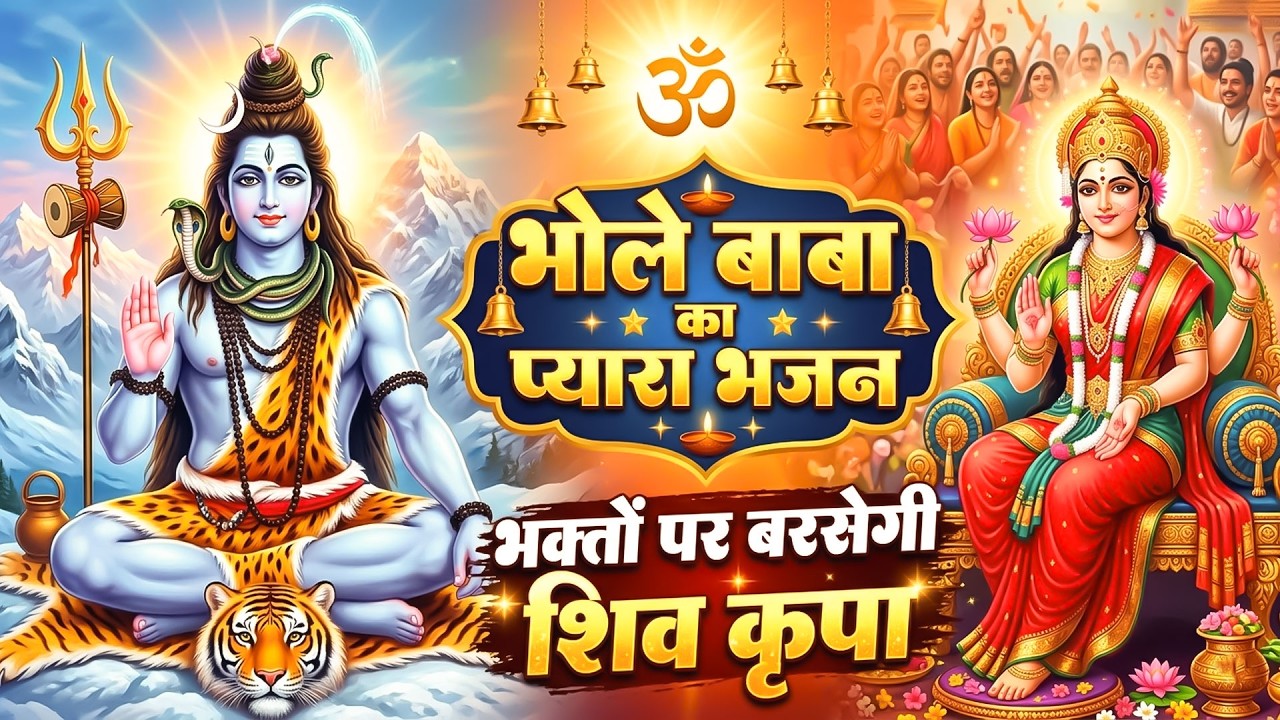 भोले बाबा का प्यारा भजन | भक्तों पर बरसेगी शिव कृपा | Nonstop Shiv Bhajans 2026 | New Bhajans