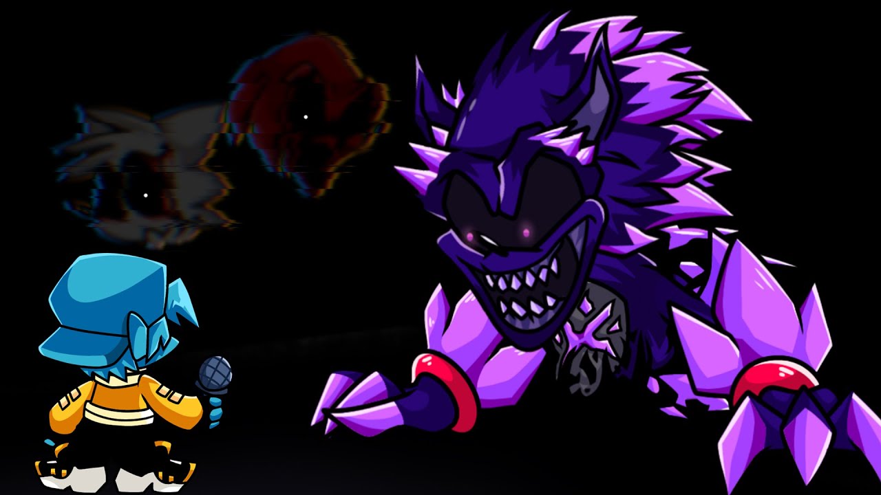 FNF SONIC.EXE 2 but MINUS (Triple Trouble,You Cant Run, Cycles, Too Slow)