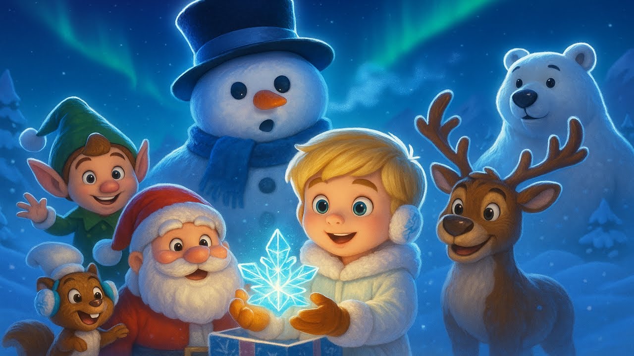 Ancient Snowman Frosty | Liam & Puffy Restore the North Winds ❄️