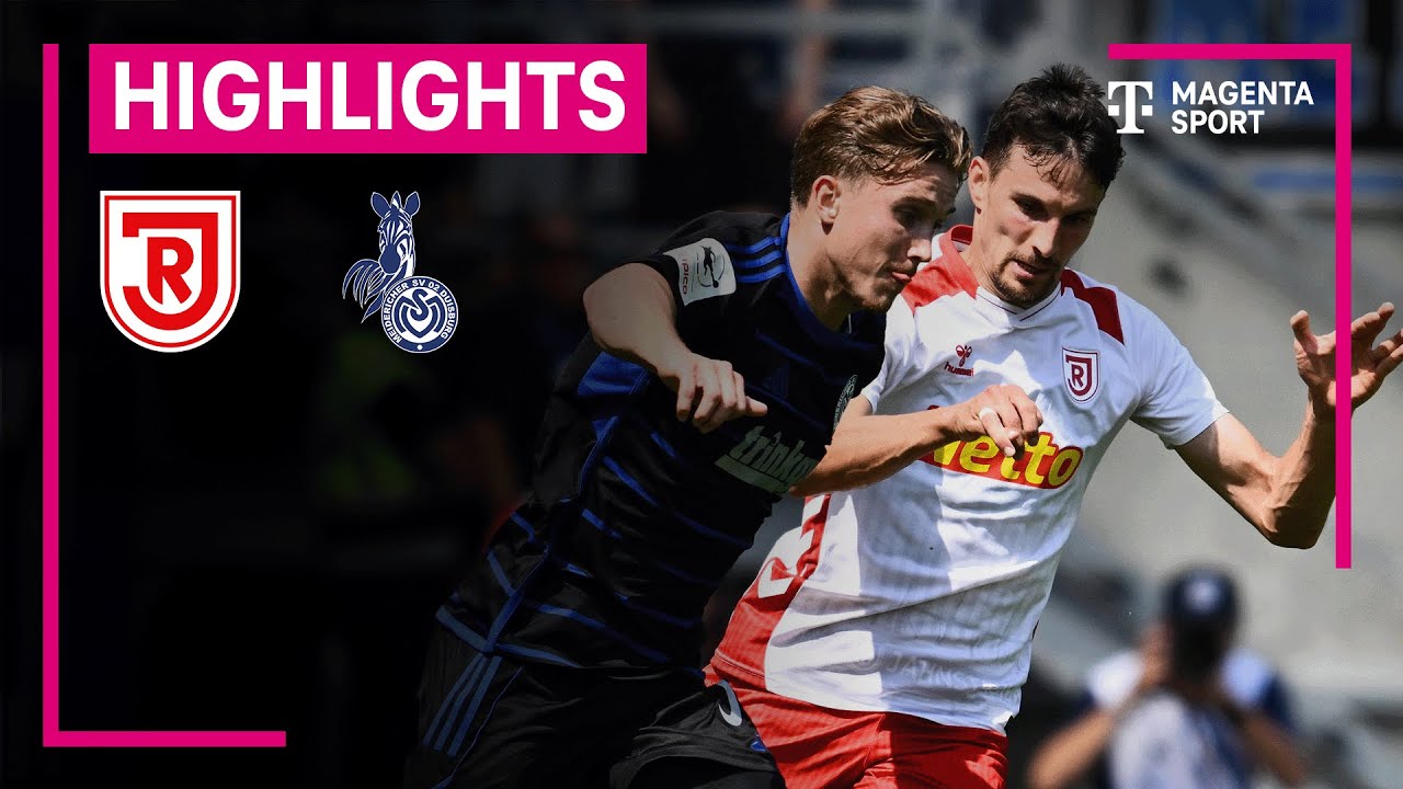 SSV Jahn Regensburg - MSV Duisburg | Highlights 3. Liga | MAGENTA SPORT