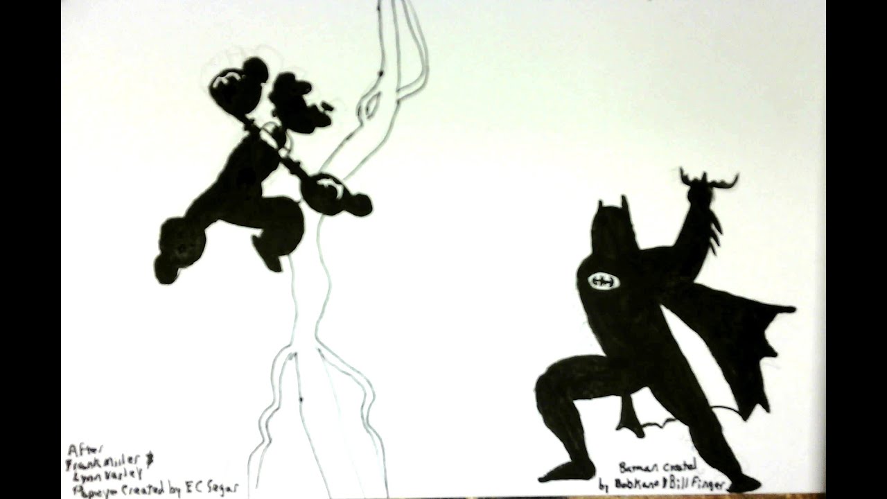 Popeye dark knight tribute
