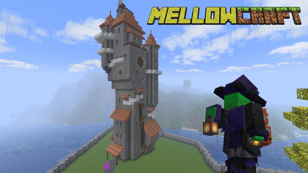 The Clockwork Tower - A Create Mod Hub - Mellowcraft Ep13