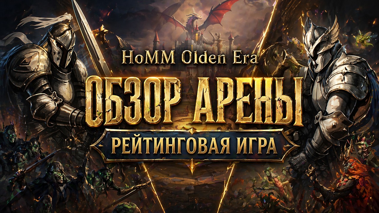 HoMM Olden Era &mdash; Обзор рейтингового режима: Арена