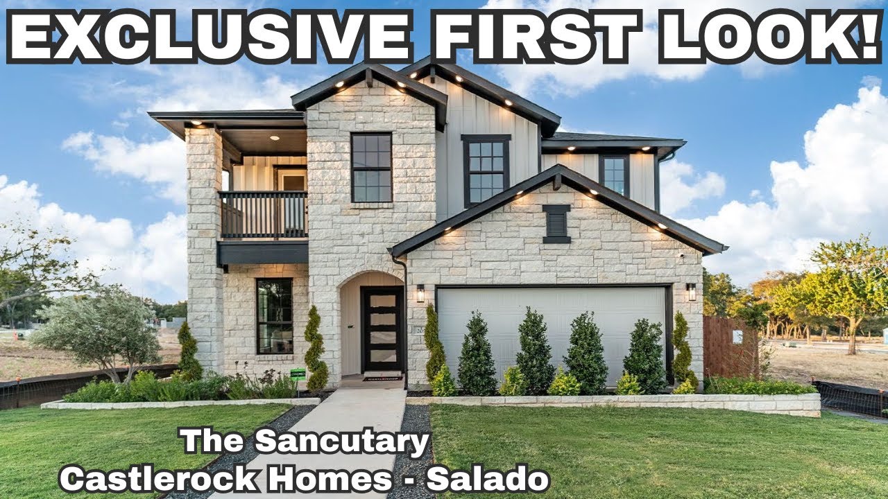Exclusive Look at The Sanctuary in Salado | CastleRock Homes Tour