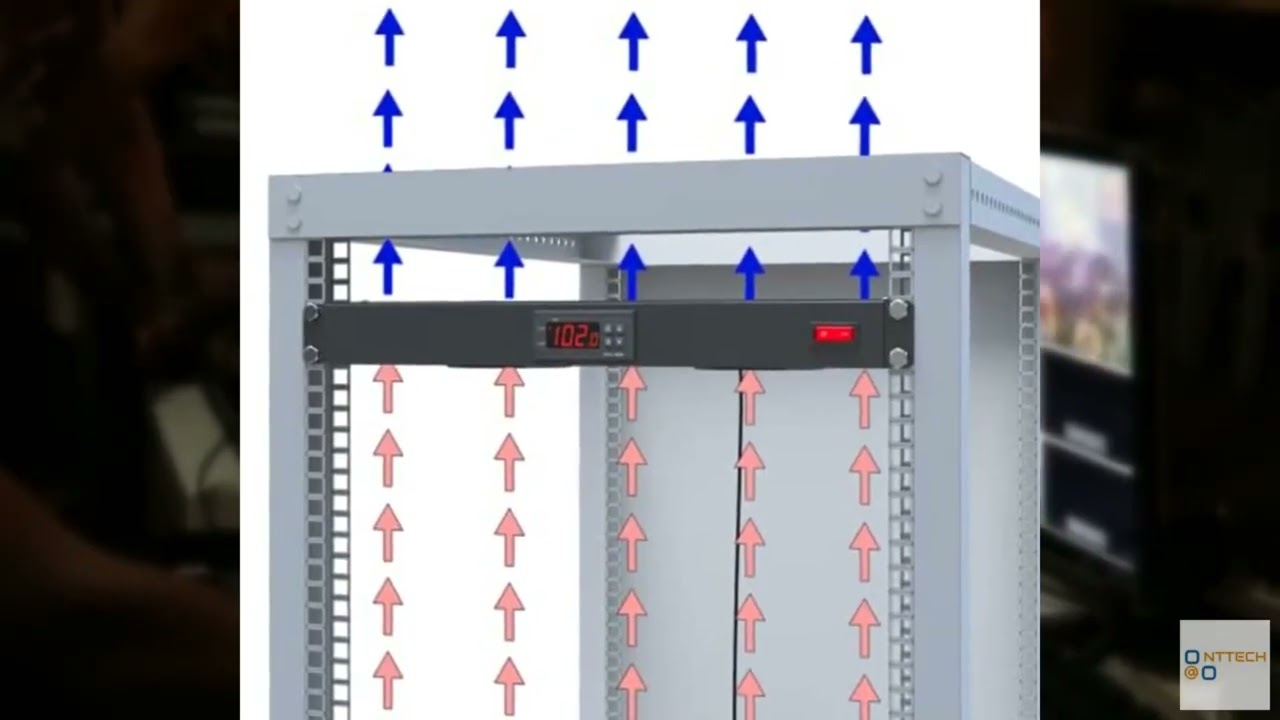 Review - Rack Mount Fan - 4 Fans Server Cooling System - 1U 19
