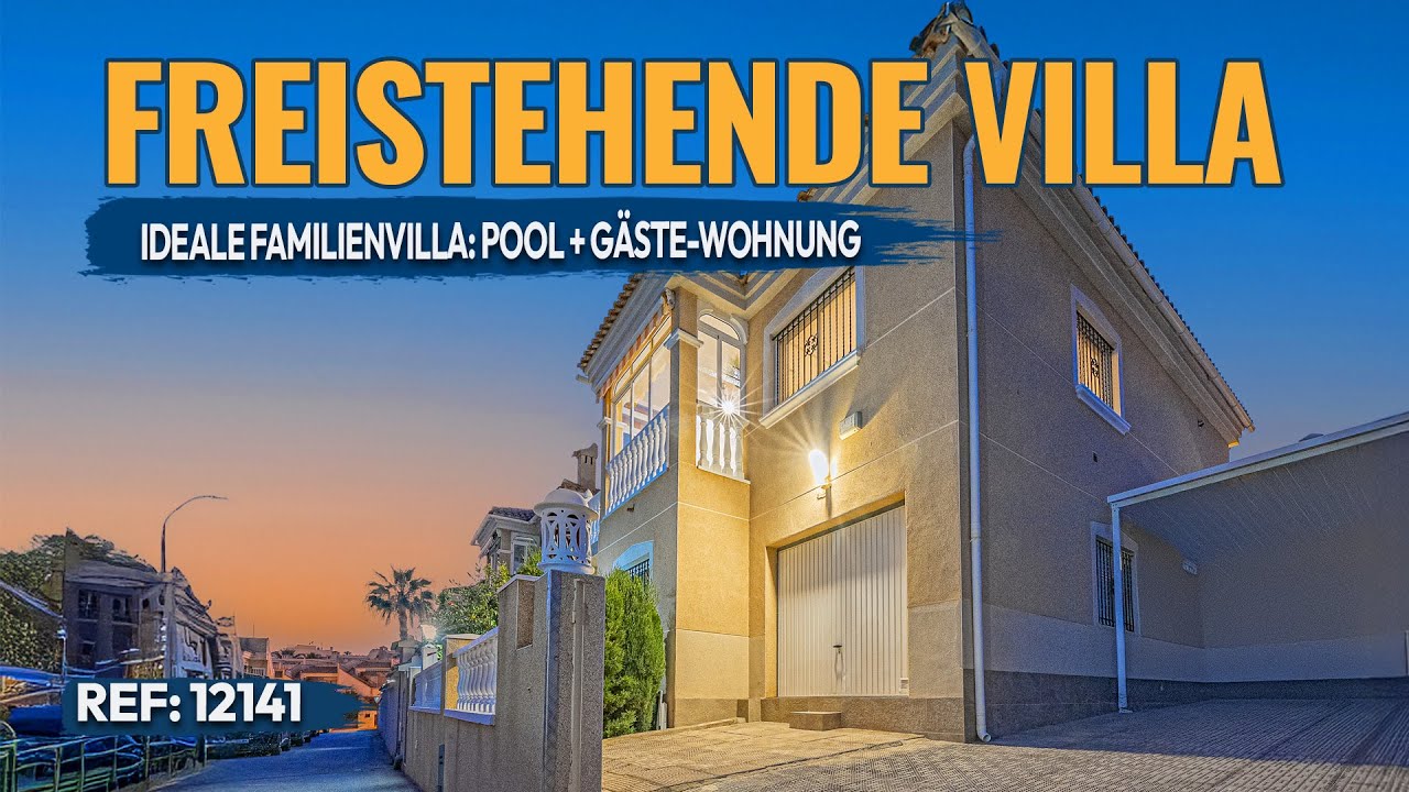 Schöne freistehende Villa mit Privatpool & Dachterrasse | Costa Blanca
