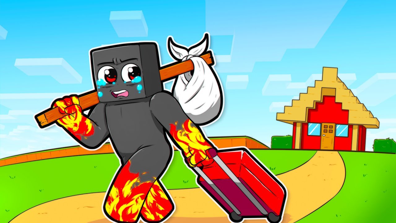 ATHOS FOI EXPULSO DE CASA NO MINECRAFT