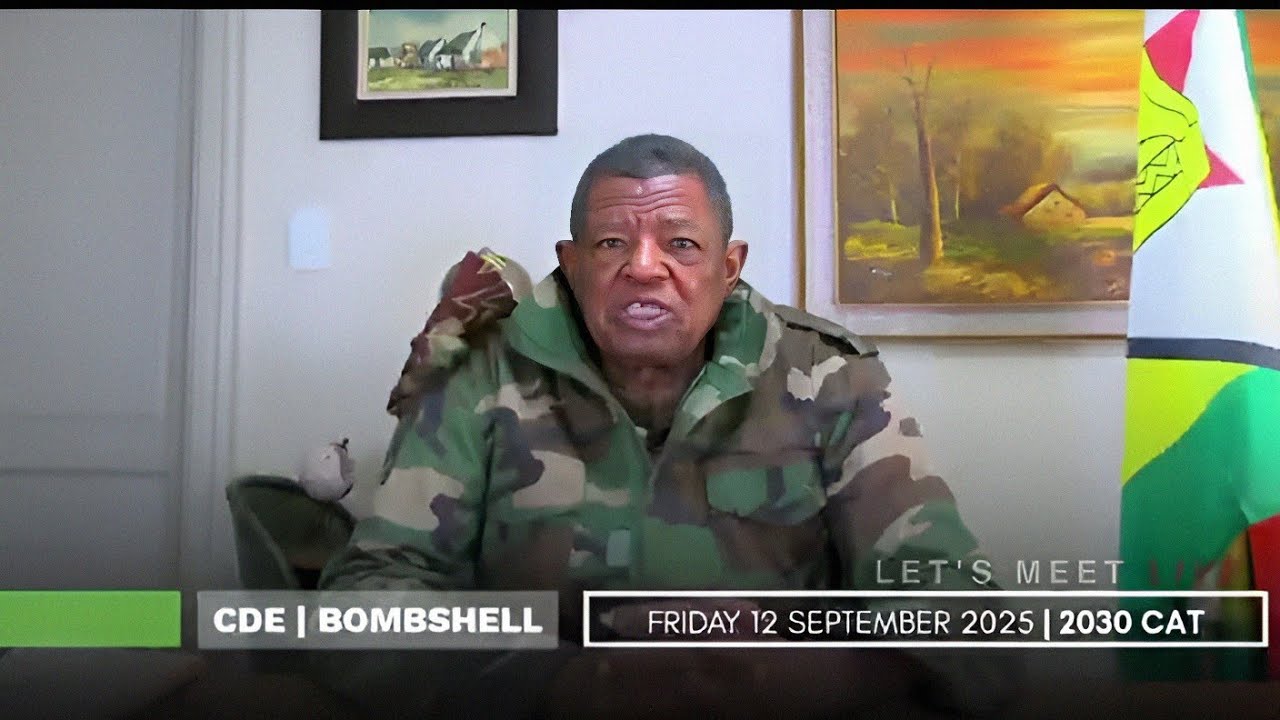 Blessed Geza To Address Zimbabweans On Friday. 
