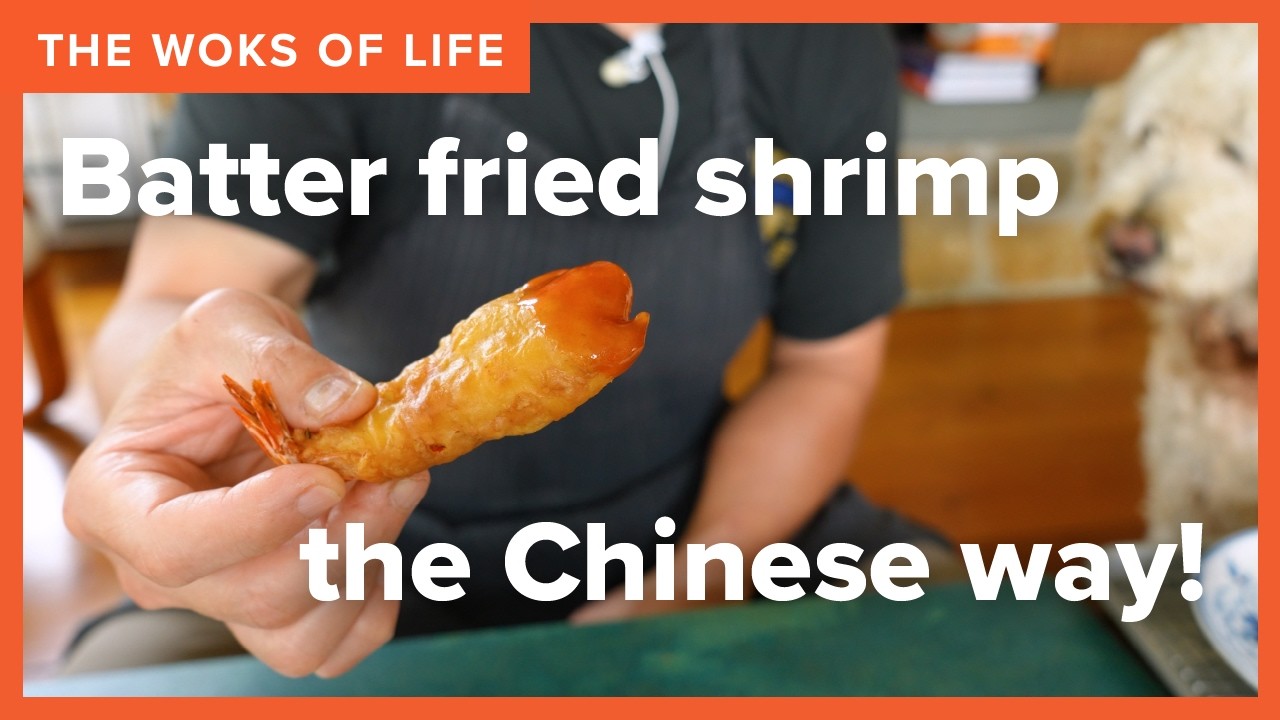 Fantail Shrimp | Light & Crispy Batter Fried Shrimp! (+ How to Butterfly Shrimp) | The Woks of Life